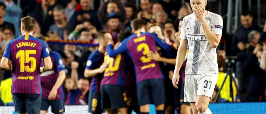 Champions League: Barcelona, sin Messi, le hizo precio al Inter de Icardi