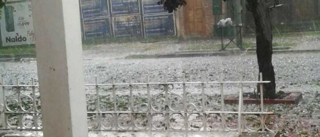 Video: así granizó en San Rafael