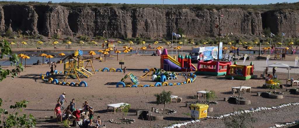 Abrió la tercera temporada de Luján Playa