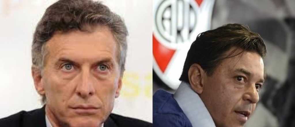 Macri tildó de "culón" a Gallardo y calentó la previa de la superfinal