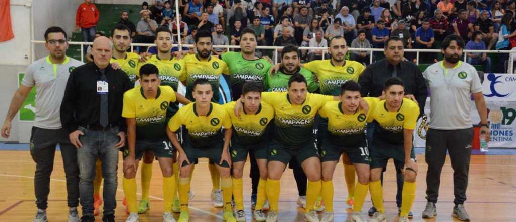 Cementista fue goleado en la final del Sudamericano de Futsal