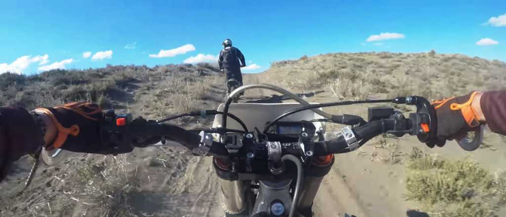 Video: así realizan enduro en las Dunas de El Nihuil