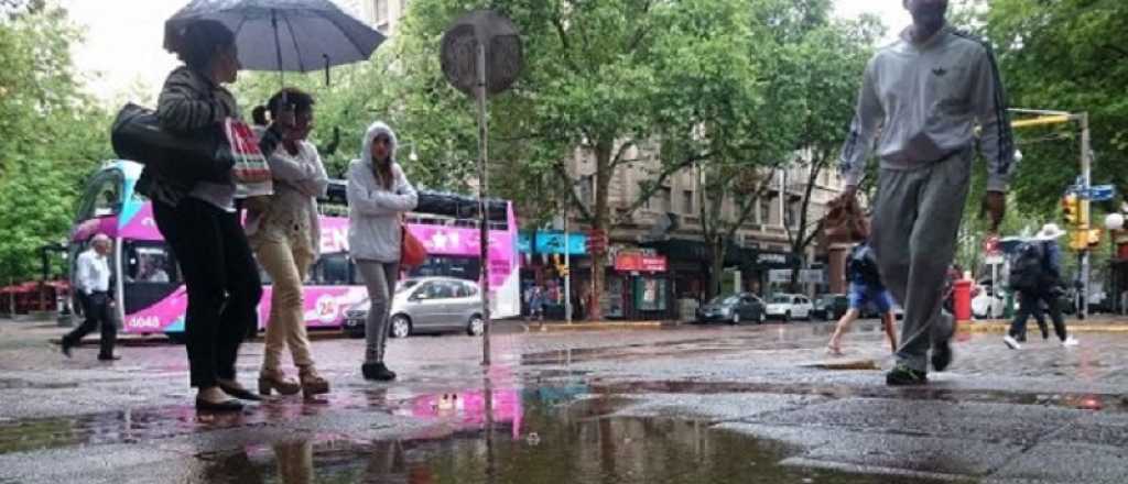 Anuncian tormentas para este martes en Mendoza