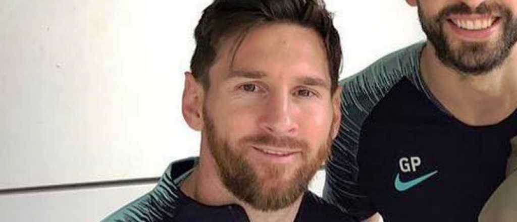 La foto de Messi con una gloria del deporte argentino