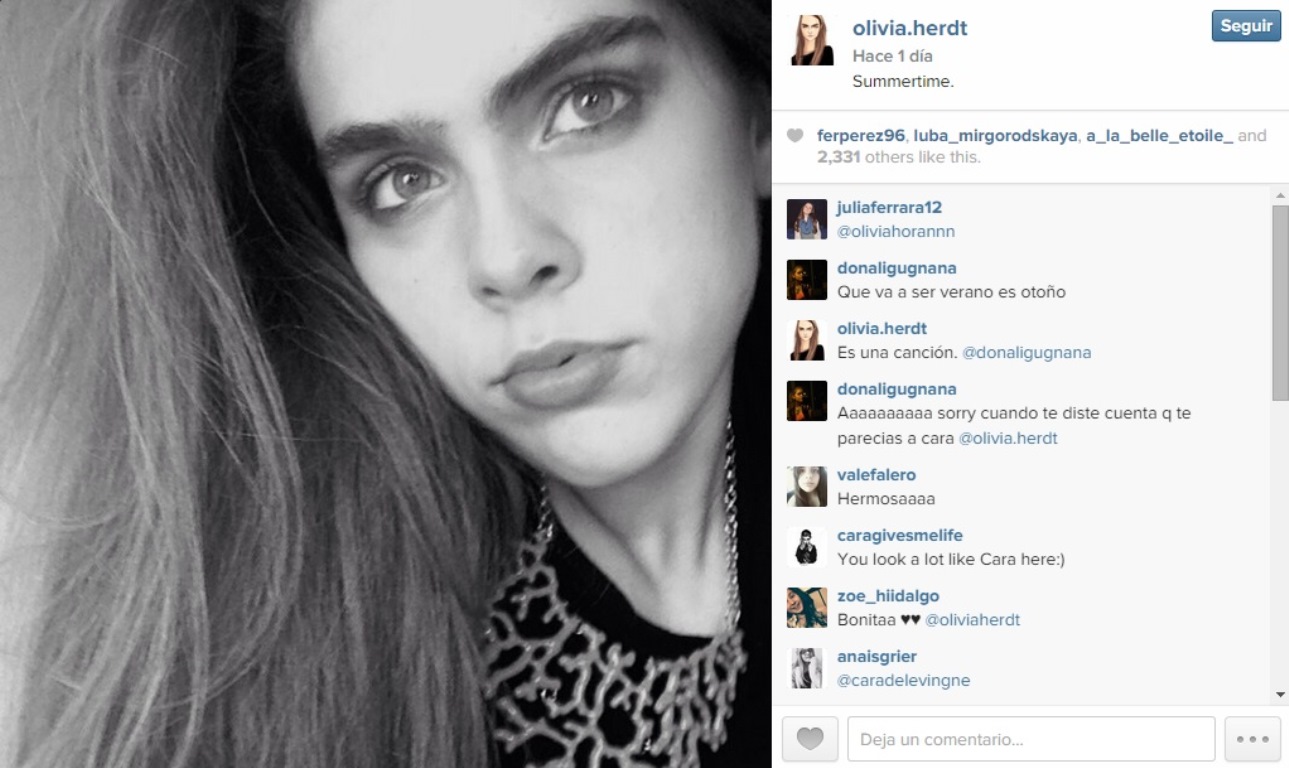 Apareció La Doble Uruguaya De Cara Delevingne Mendoza Post 3813