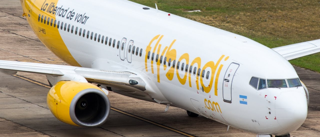 Flybondi retomaría los vuelos a Mendoza el 26 de octubre