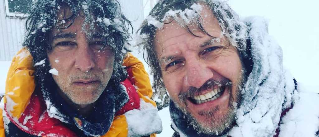 Facundo Arana y Javier Calamaro están varados en el Aconcagua