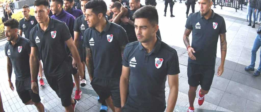 Así llegaban River y Boca al estadio Santiago Bernabéu