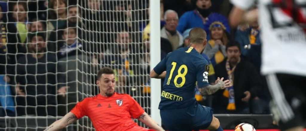 Video: así se vivió el golazo de Benedetto desde adentro de la cancha