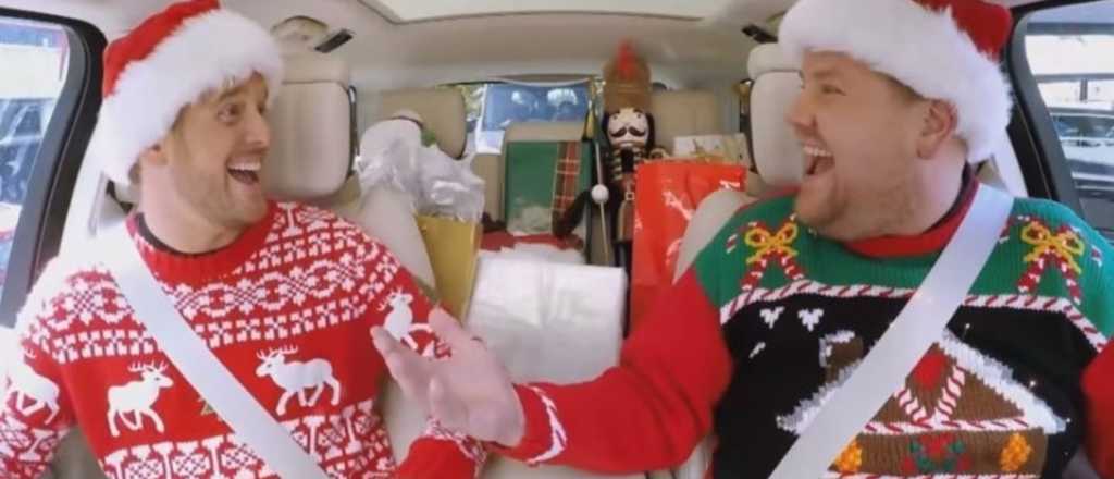 Michael Buble y grandes figuras en el Carpool Karaoke navideño