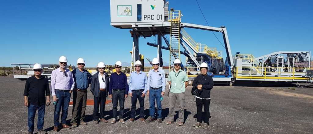 La misión china recorrió las instalaciones de Potasio Río Colorado