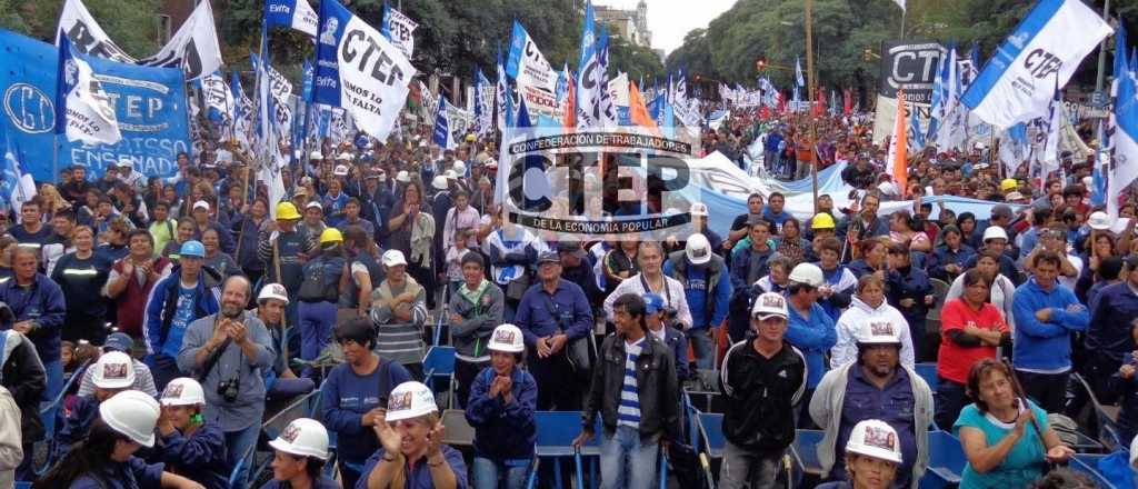 Para La CTEP, la paz social "puede estallar en cualquier momento"