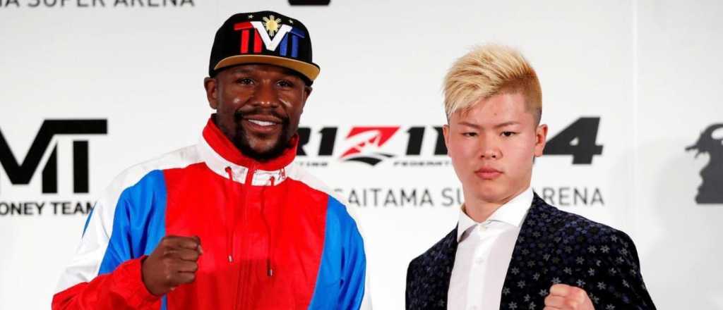 Mayweather vuelve a ponerse los guantes contra "Ninja Boy" Nasukawa