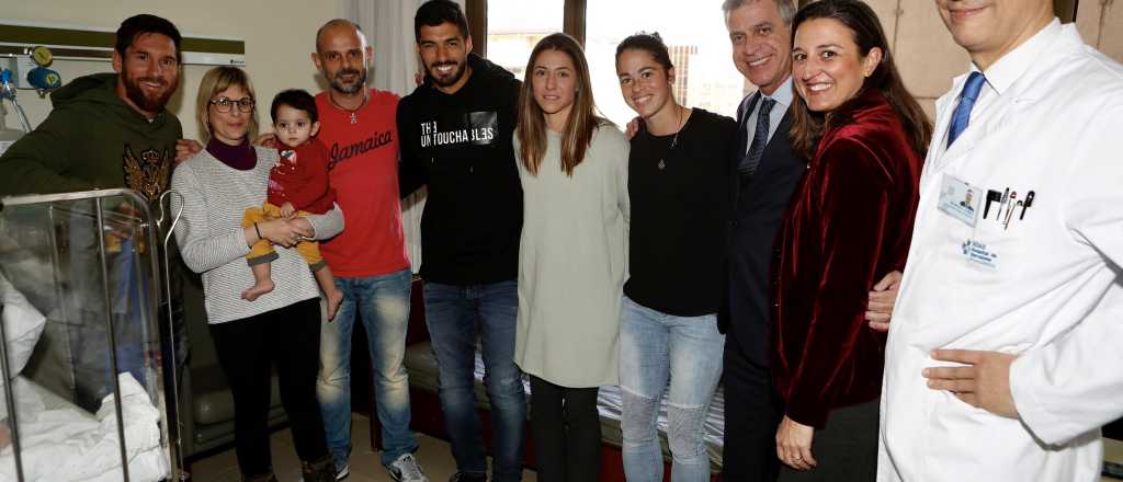 La emotiva reacción de un niño tras conocer a Messi