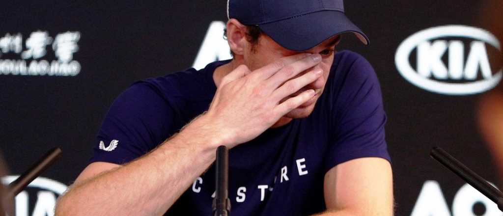 El tenista Andy Murray anunció llorando su retiro profesional