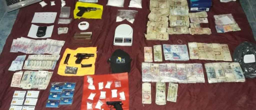 Cayó una banda narco que vendía cocaína en el Gran Mendoza