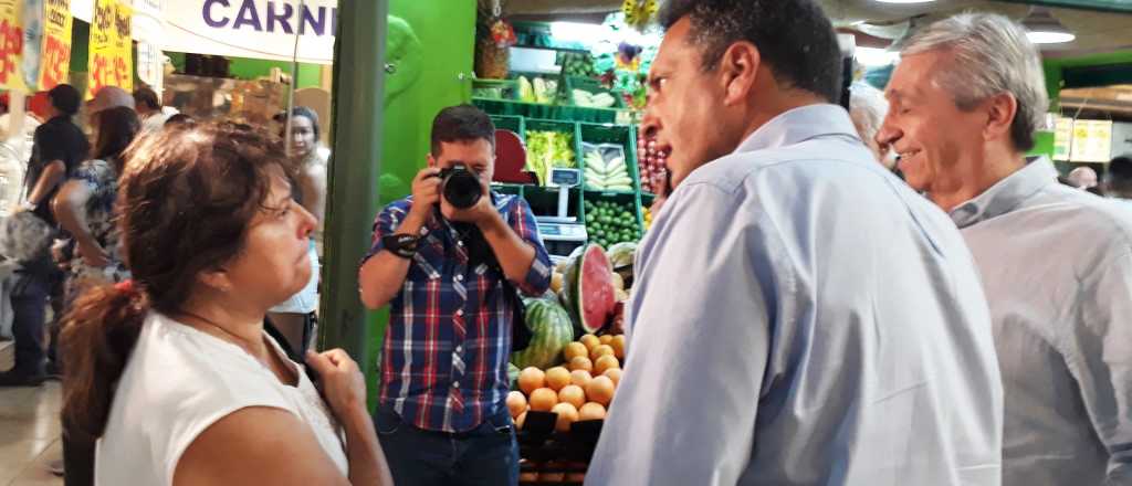 El show de Massa en el Mercado Central