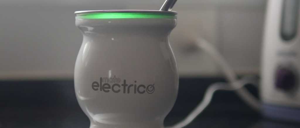 Crearon un mate eléctrico para que no se enfríe ni se lave