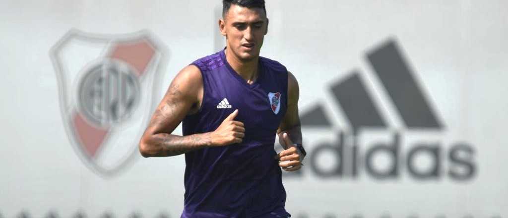 Tras varios amagues, Matías Suárez tuvo su primer entrenamiento con River