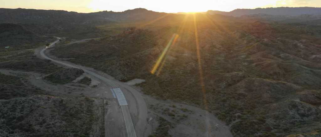 Concluyó el ensanche del camino de Cuesta de los Terneros 