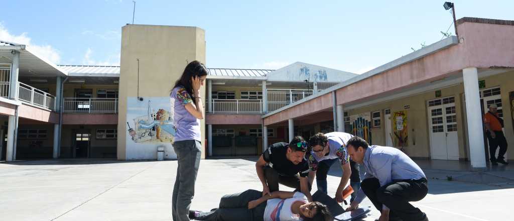 Realizarán simulacros de sismo en todas las escuelas mendocinas 