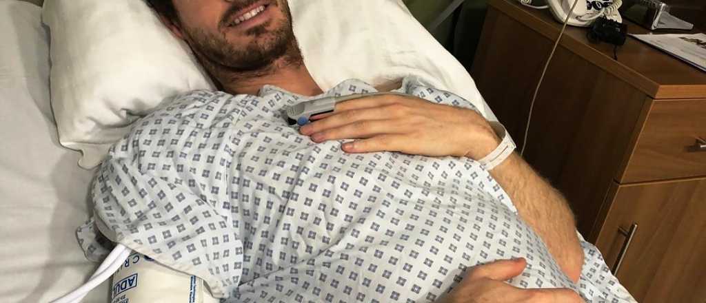 El descuido en una radiografía del tenista Andy Murray