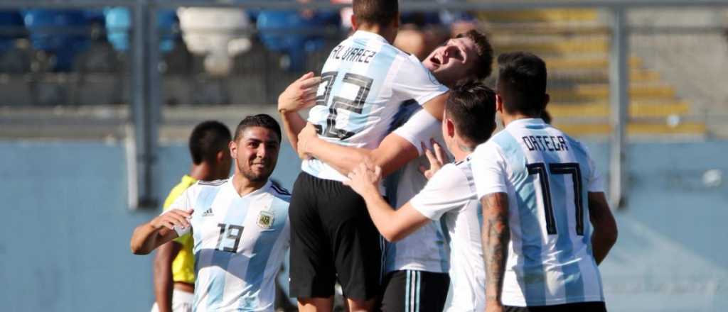 Sub 20: el ingenioso golazo con el que Argentina le ganó a Colombia