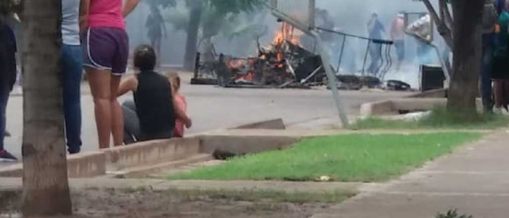 Furia en Maipú tras el asesinato de un adolescente