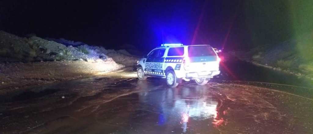 Está cortada la ruta 7 por aludes en alta montaña