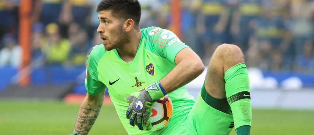 Uno de los arqueros de Boca no entrenó y puede ser transferido a Chile