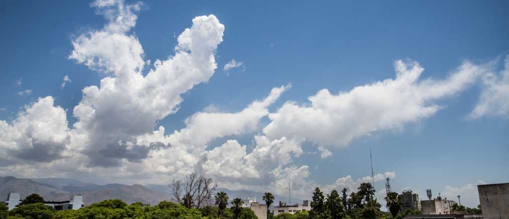 El tiempo en Mendoza: nublado y cálido