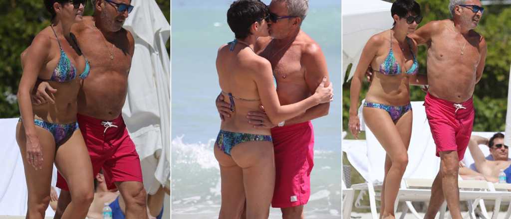 Sin Photoshop: las acarameladas vacaciones de Vila y Pamela David