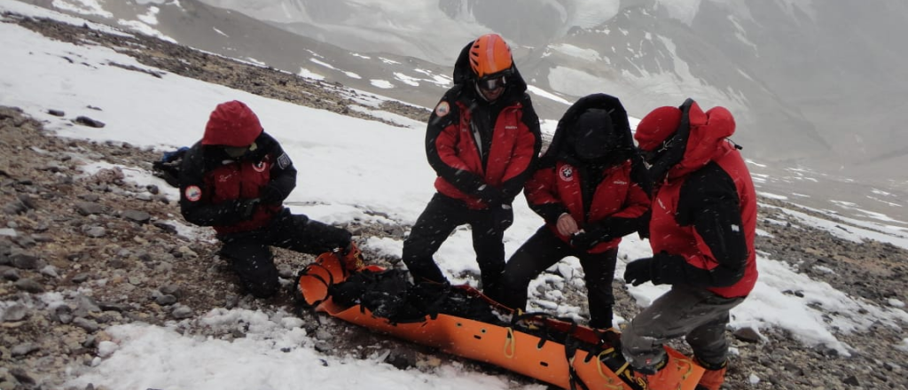 Patrulla de Rescate realizó 90 evacuaciones en la cordillera mendocina 