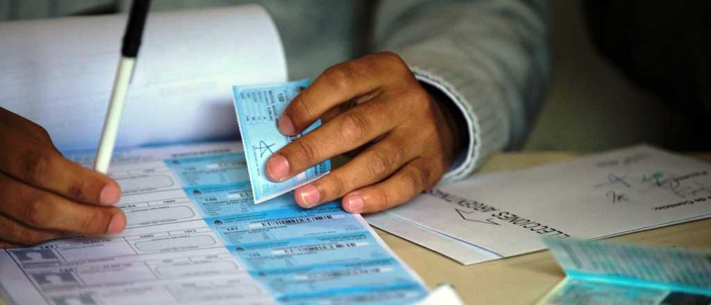 PASO municipales este domingo en cuatro departamentos de Mendoza