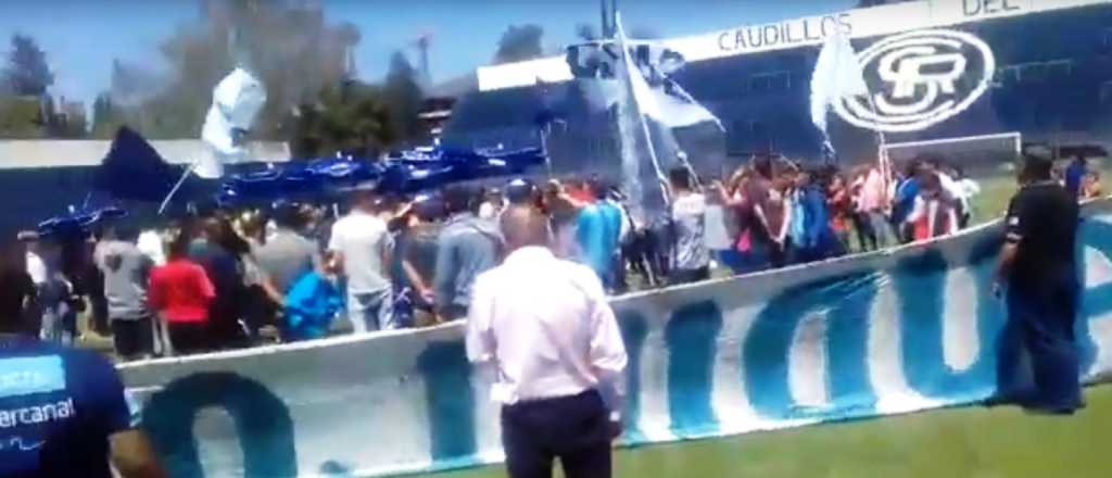 Video: despidieron en la cancha de la Lepra al barra asesinado 