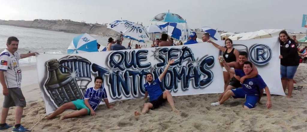 Los hinchas del Tomba coparon Lima para el partido contra Sporting Cristal