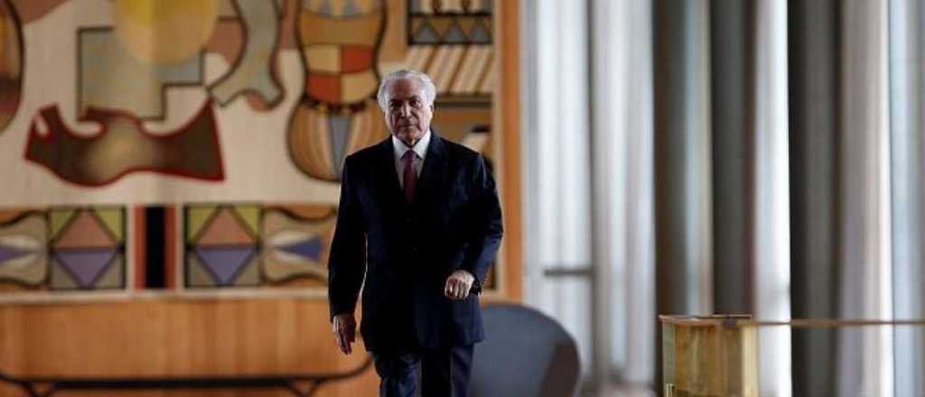 Detuvieron al expresidente de Brasil, Michel Temer