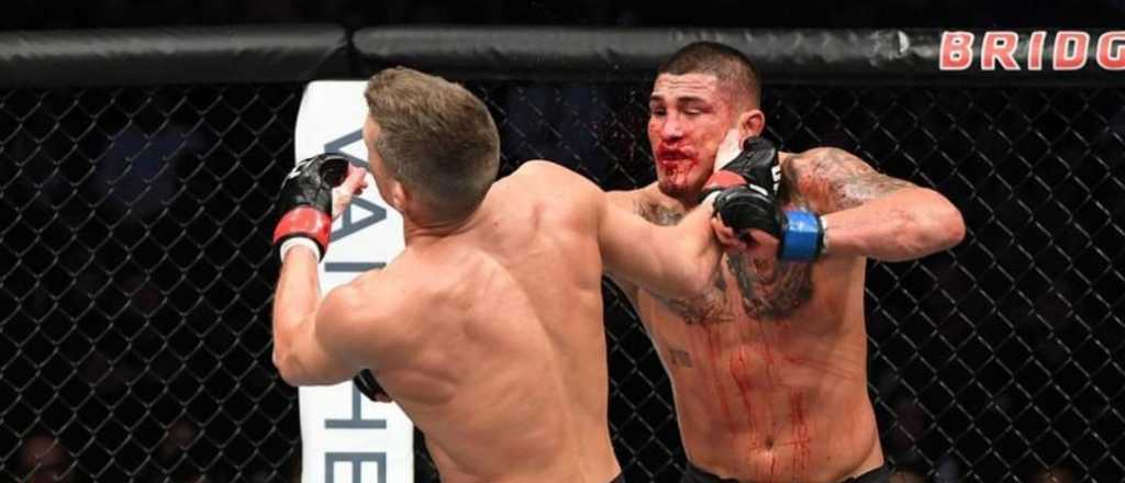 Video: en la final de UFC se hizo el canchero y lo noquearon