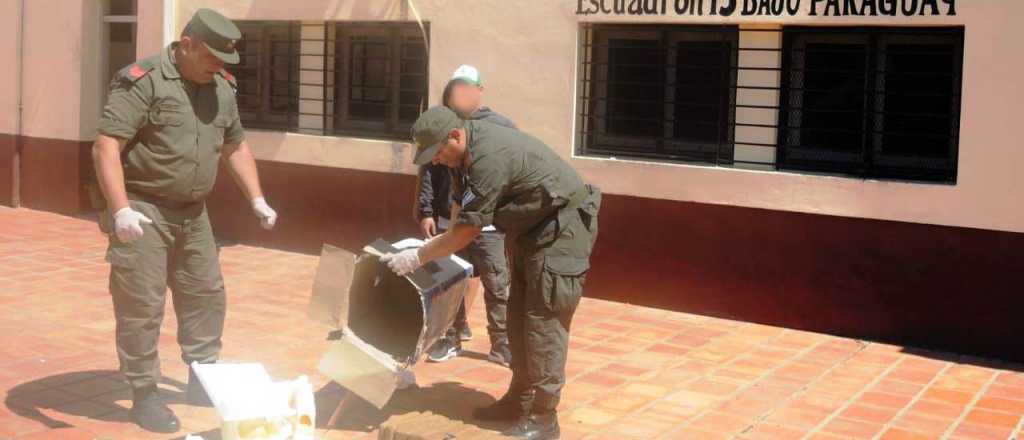 Hallaron en San Rafael casi 13 kilos de droga en una encomienda trucha