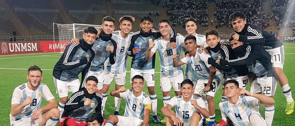 El sub 17 ganó y se encamina al Mundial de Brasil