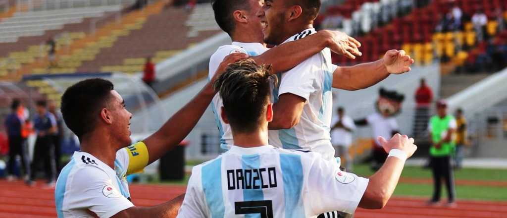 La sub 17 ganó y está a un paso del Mundial de Brasil 2019