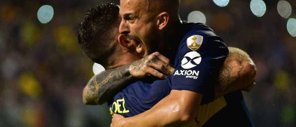 Volvé a ver los cuatro goles de Boca en la goleada ante Wilstermann