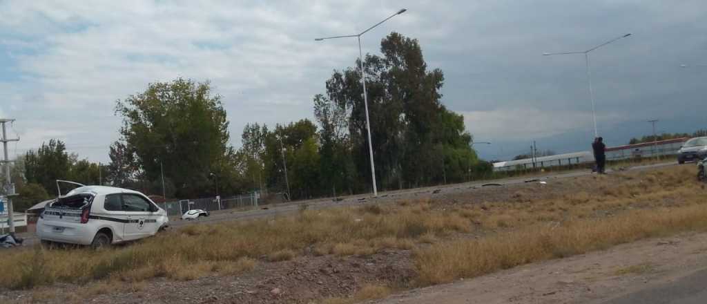 Fuerte choque en Acceso Este y carril Ponce