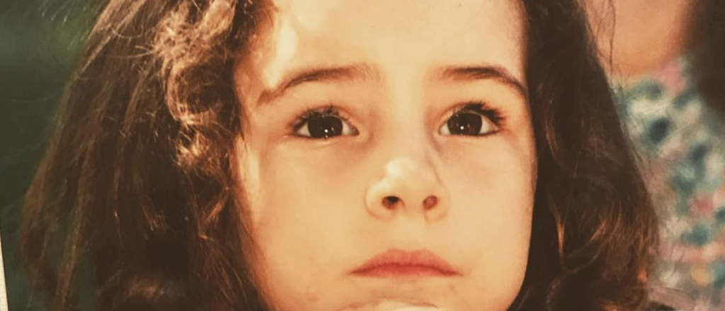 Cande Tinelli publicó fotos de su más tierna infancia