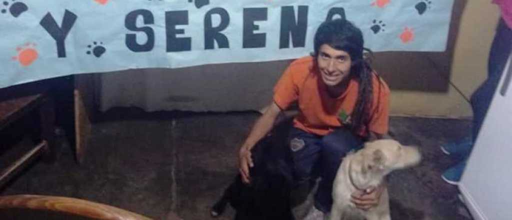 Llegó Lucas, el mendocino que viajó a dedo desde Jujuy con sus perros