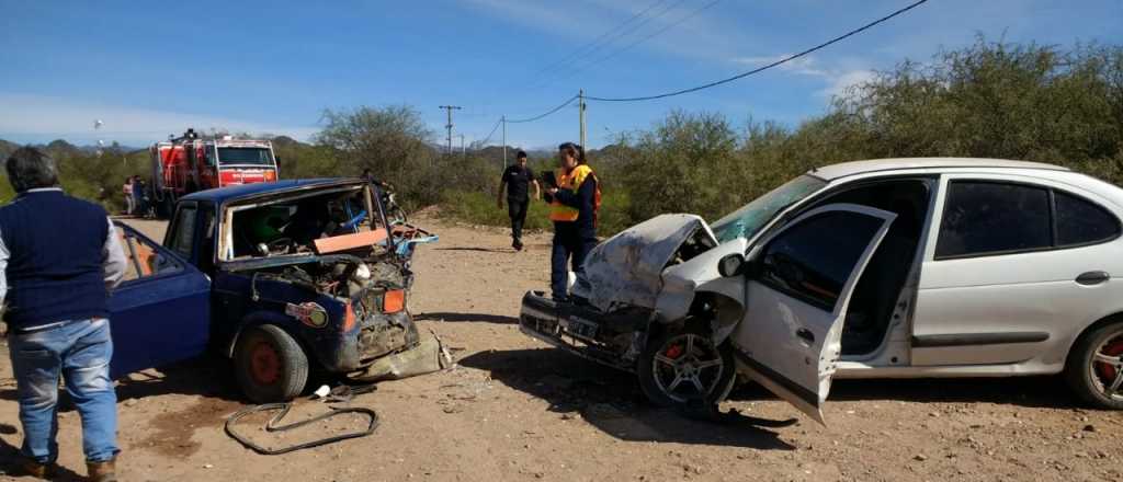 Un concejal sanjuanino chocó de frente, al parecer corría una picada