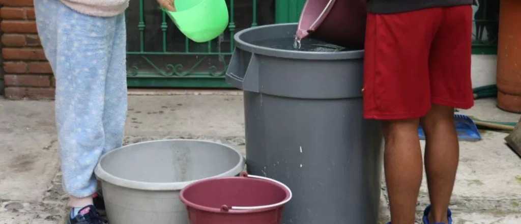 Enojo en el Oeste de Godoy Cruz por falta de agua