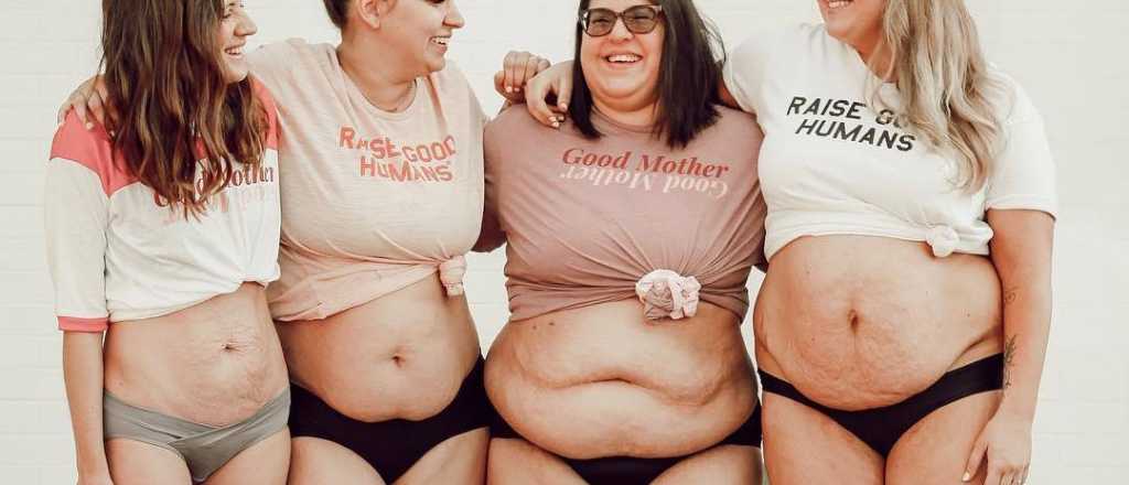 Madres muestran sus "cuerpos reales" posparto 