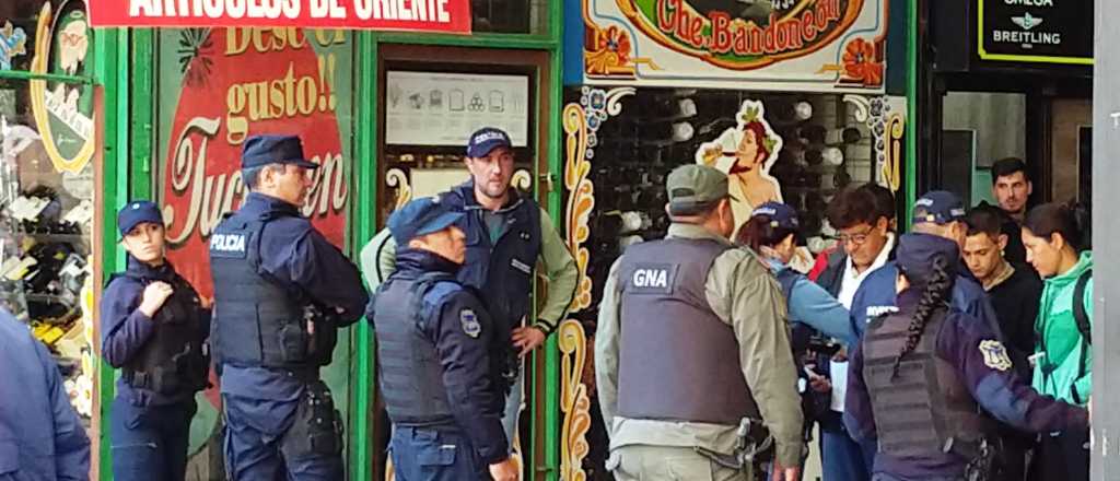 Megaoperativo en la Galería Tonsa