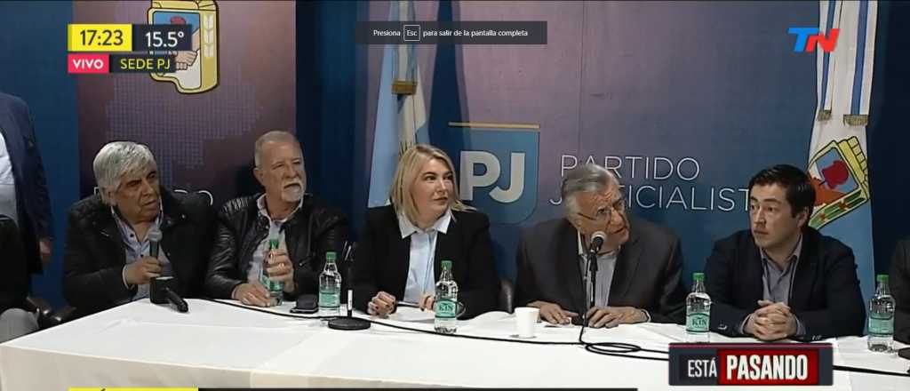 Gioja, presidente del PJ: "Cristina se ofreció a estar en el lugar que sea"